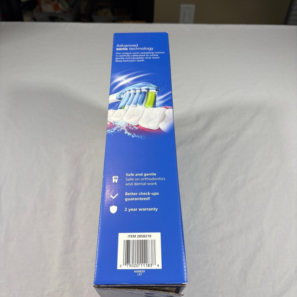 Philips Sonicare Optimal Clean Rechargeable Sonic Toothbrush Set 2pk Travel Case - Picture 4 of 6